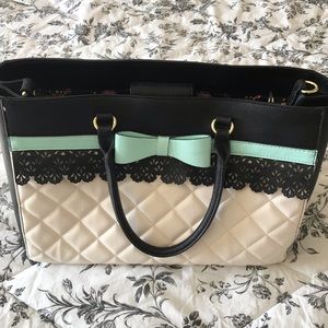 Large Betsey Johnson Quilted Bag